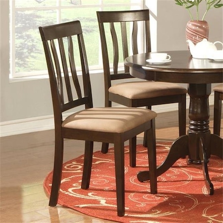 Wooden Imports Furniture Llc Wooden Imports AD01-CC-CAPP 2 Antique Chair Cushion Seat - Cappuccino ANC-CAP-C